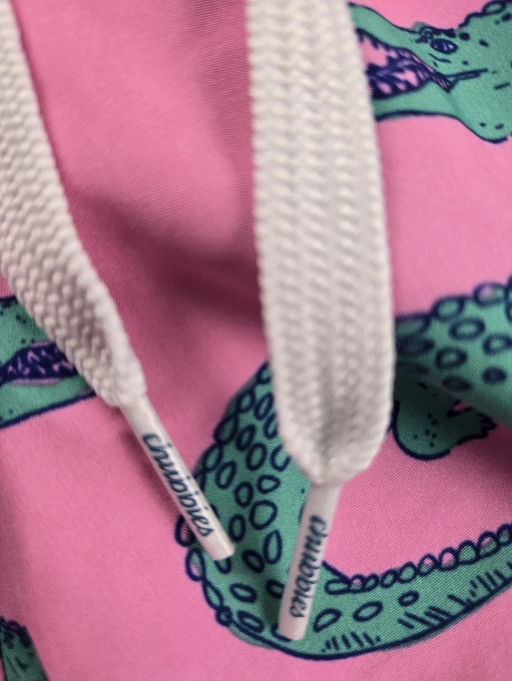 Chubbies The Glades 4-Way Stretch Swim Trunks Pink Alligator Mesh Liner 5.5